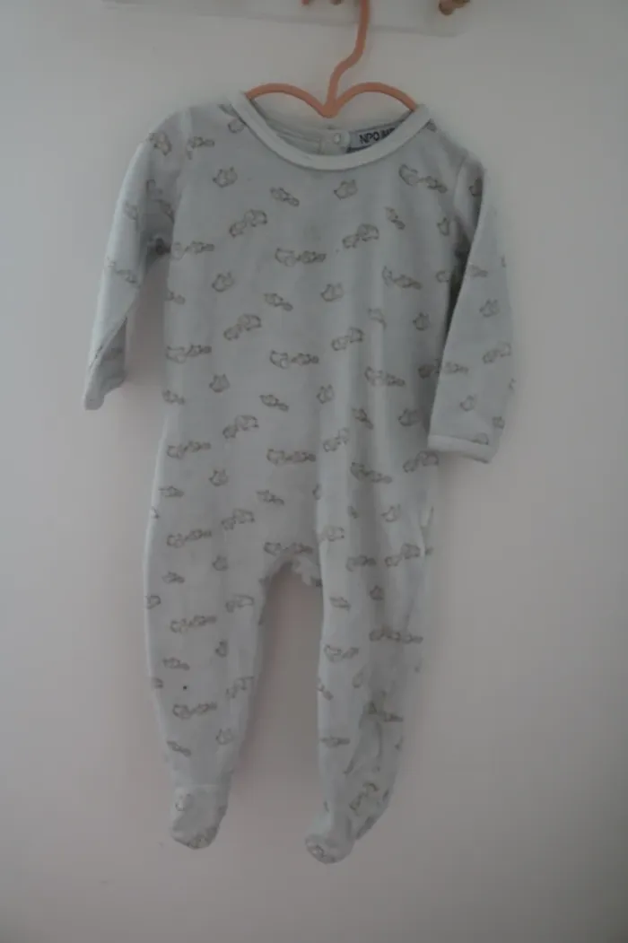 Lot pyjamas hiver fille NPO 12 mois - photo numéro 10