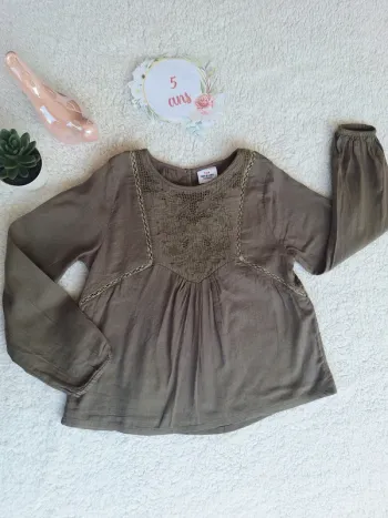 Blouse kaki