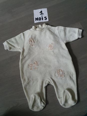 Pyjama 1mois hiver