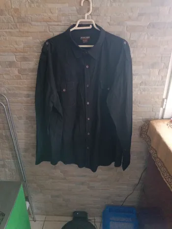 Chemise noire Atlas for Men 4XL