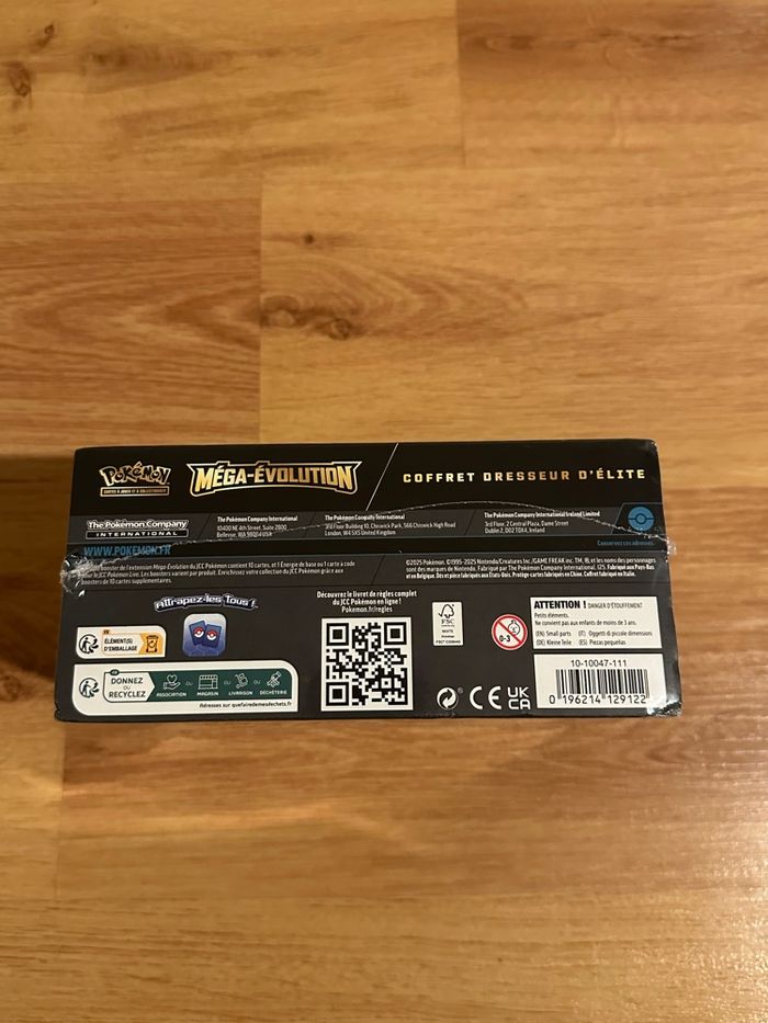 ETB Pokémon me01 lucario méga évolution - photo numéro 5