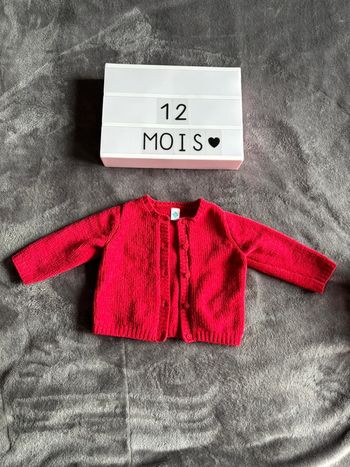 Gilet chaud 12 mois Tex