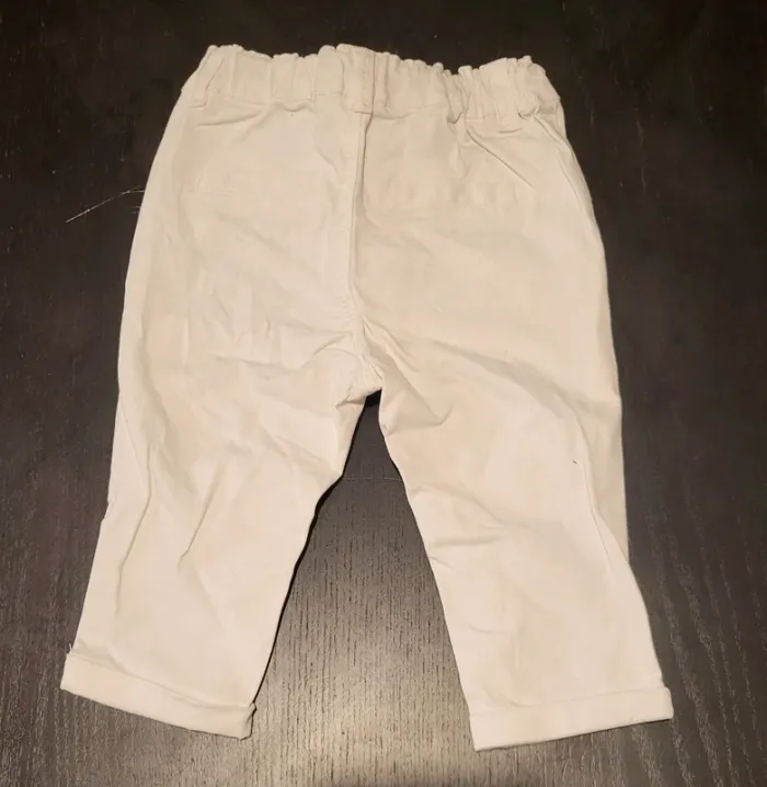 Pantalon en toile 6 mois - photo numéro 2