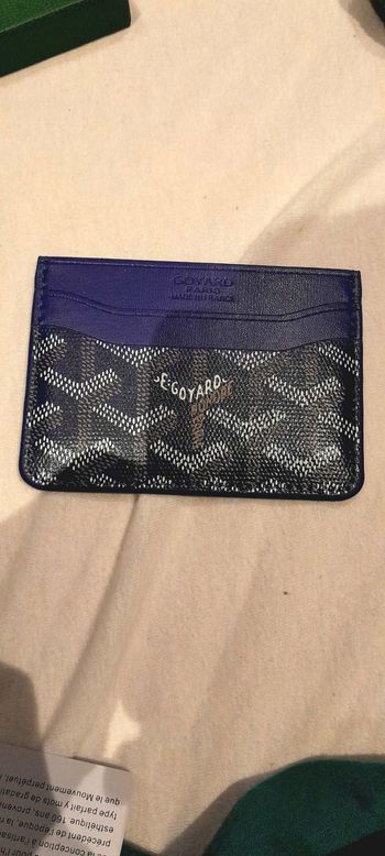 Porte carte goyard 