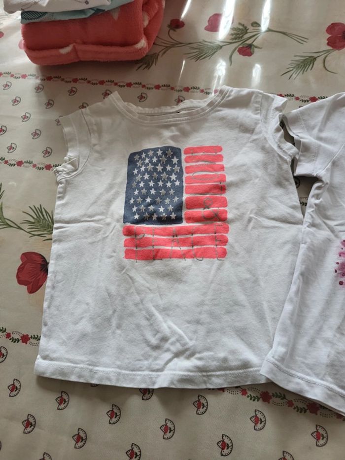 Lot 2 tee shirt tao et okaidi 4 ans - photo numéro 2