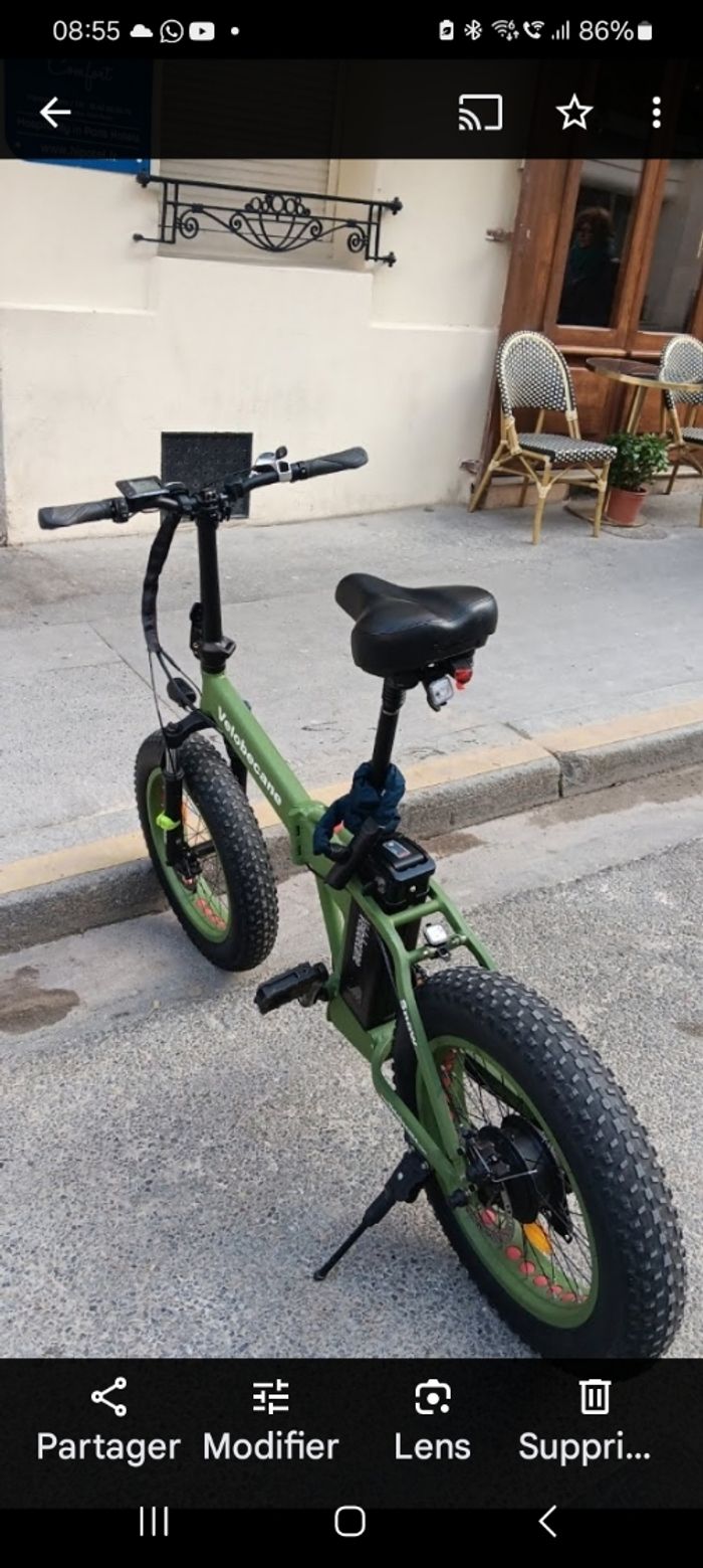 Vélo snow à vendre un très jolie vélo tout terrain 🎯 - photo numéro 3