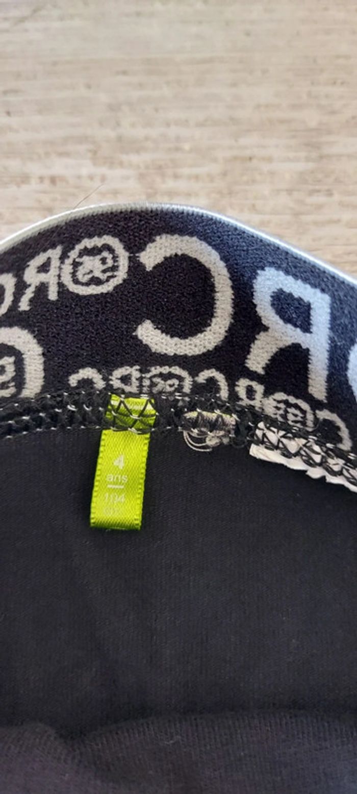 Legging noir, très elastique à la taille, Orchestra, 4 ans - photo numéro 3