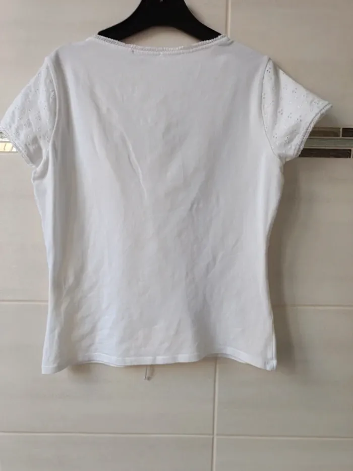 T-shirt blouse marque 123 coton - photo numéro 8