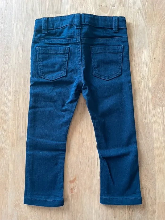Jean Slim bleu foncés Gémo 24 mois - photo numéro 3