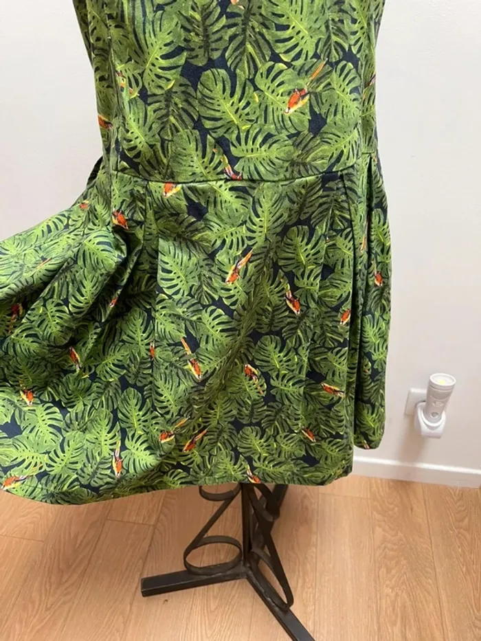 Superbe Robe tropicale Naf Naf 🌸 42 - photo numéro 4