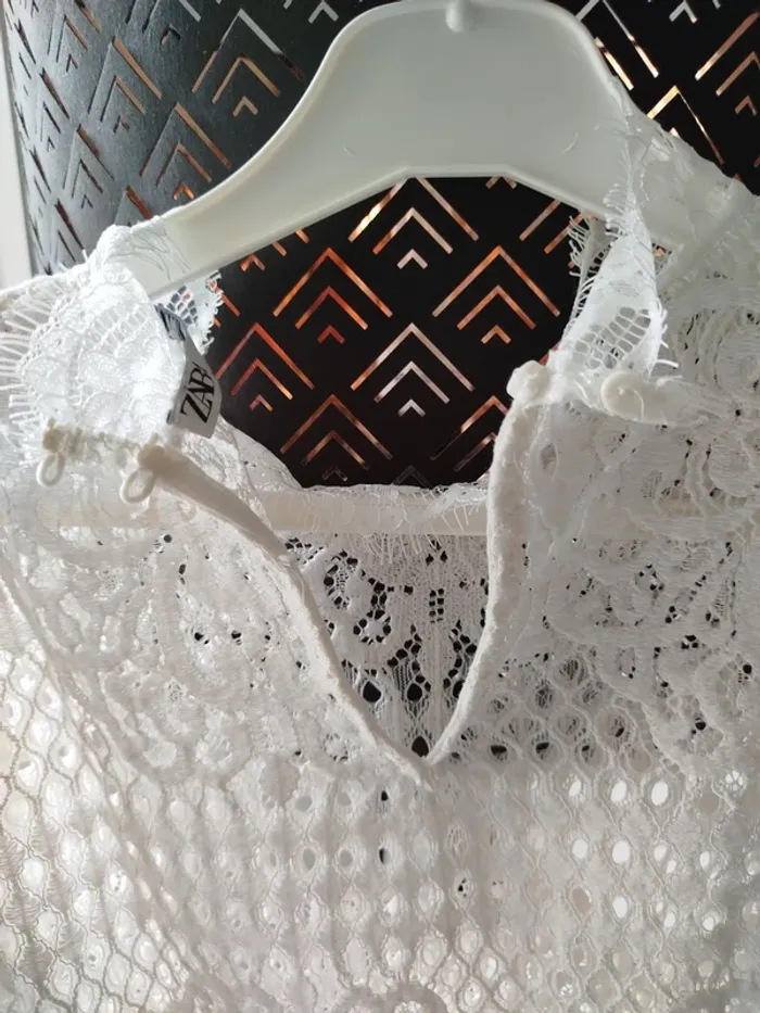 #chemise#motif dentelle - photo numéro 3