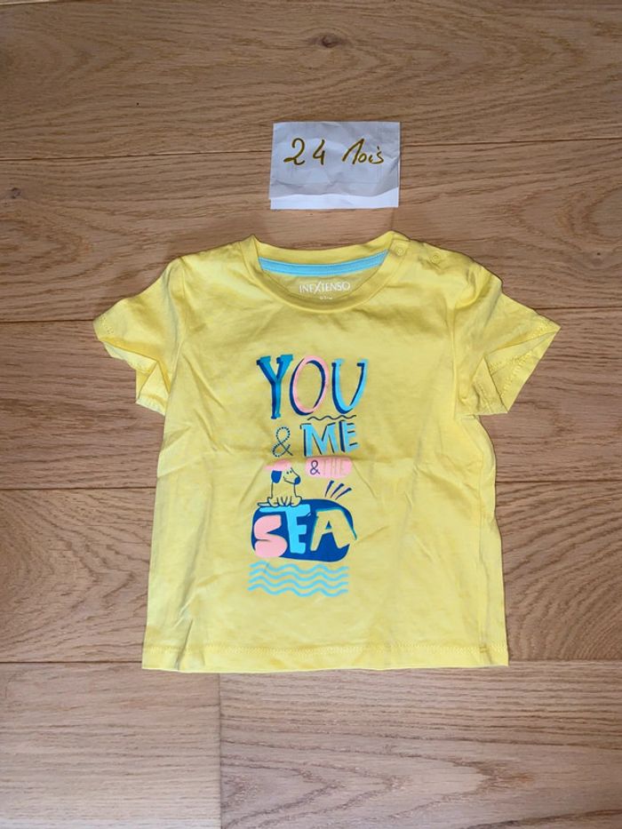 T shirt 24 mois neuf