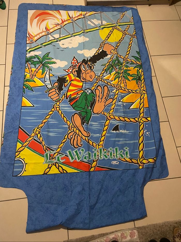 Housse de couette vintage le waikikî
