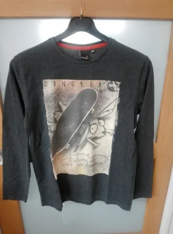 T-shirt manches longues Garçon 14 ans