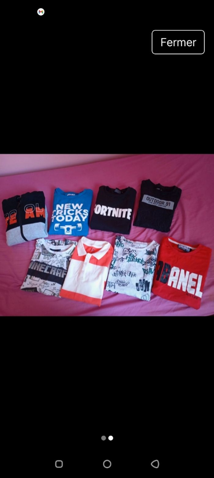 Lots vêtements garçon - photo numéro 2