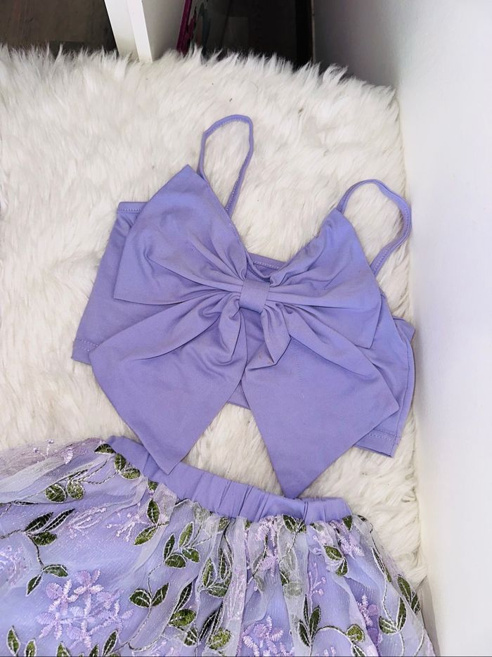 Ensemble 2 pièces violet - photo numéro 2