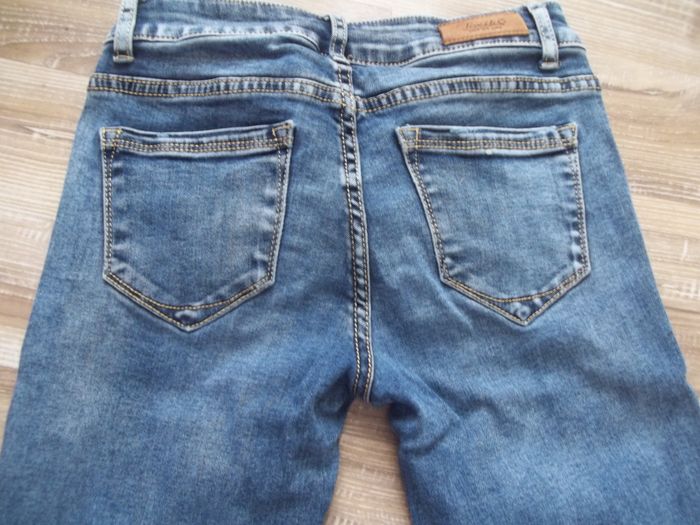Jean slim bas fleuri Toxik 36 - photo numéro 7