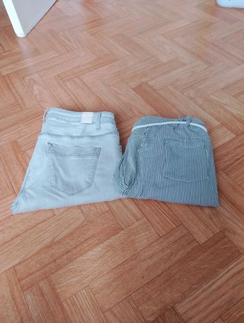 Lot de 2 pantalons / jeans - Taille M