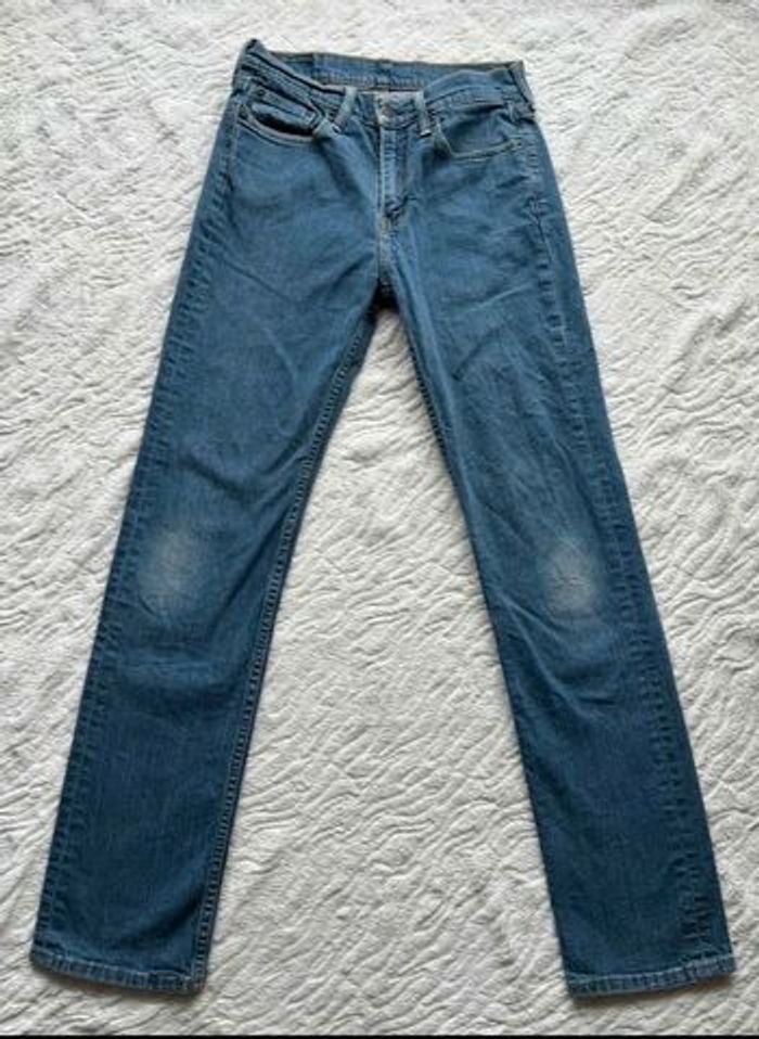Jean Levi’s 514 Homme - Coupe slim taper  straight fit Bleu Taille M 38/40 W29 Mexique 00s y2k - photo numéro 4