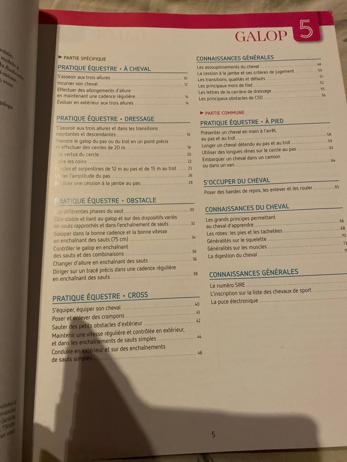 Livre Réussir ses galop - photo numéro 2