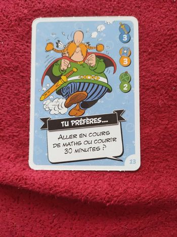 Carte Astérix aux jeux olympiques