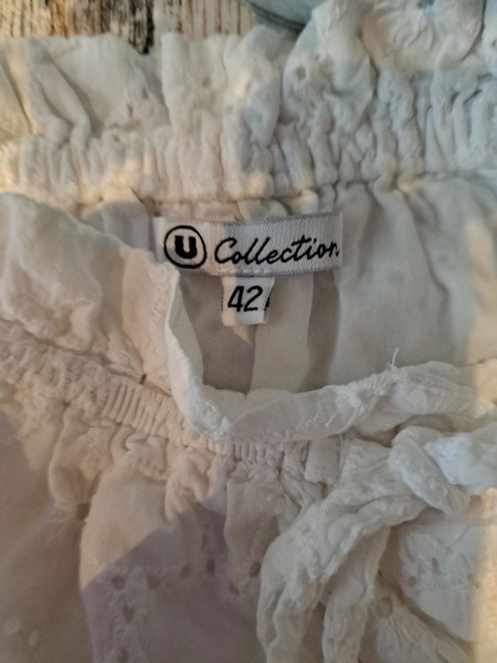 Joli haut brodé u collection - photo numéro 3