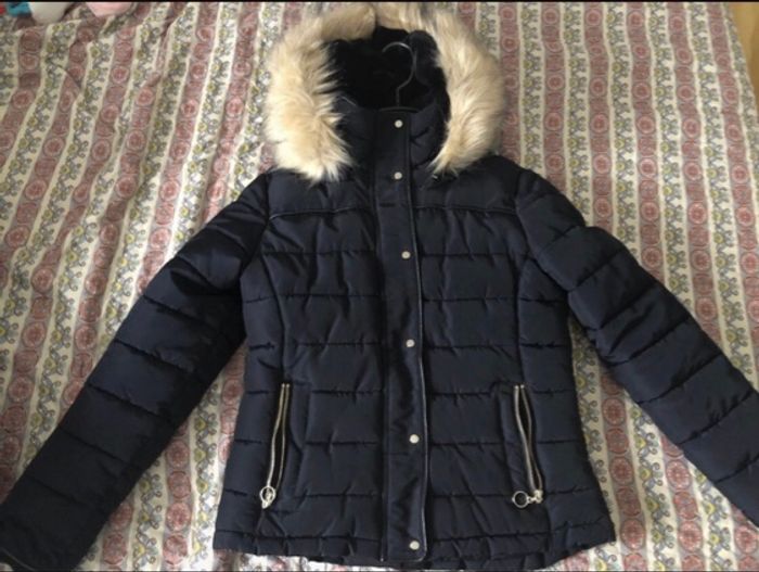 Doudoune bleu pimkie