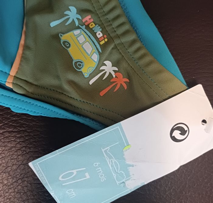 Slip de bain garçon taille 6 mois 🎁 Neuf - photo numéro 3