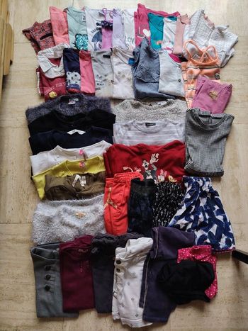 Lot fille 5 ans (40 articles) 