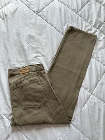 Jean homme Blue Mountain marron/taupe/kaki taille 2XL/50 relaxed loose wide droit vintage 2000s y2k