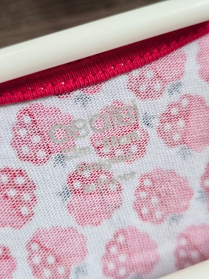 Vêtement Bébé Fille - Combishort framboise - Obaibi - 23 mois 86 cm - photo numéro 5