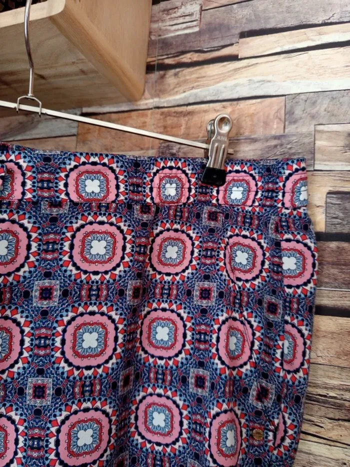Pantalon fluide à motif vintage - photo numéro 9
