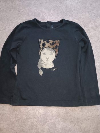 Tee-shirt Lili gaufrette 6 ans