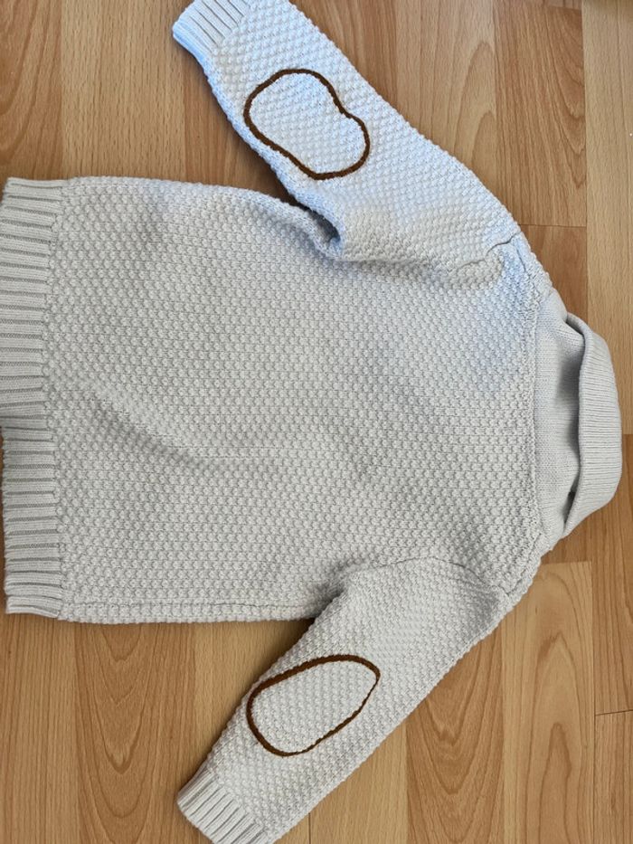 Pull blanc Obaïbi 12 moi - photo numéro 6