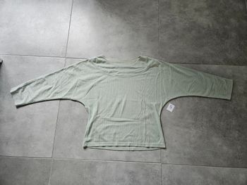 Pull chauve-souris vert femme taille S