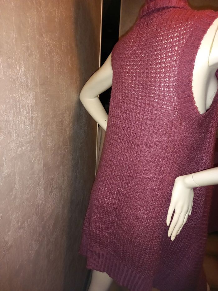 gilet long sans manche la redoute taille 38/40 - photo numéro 2