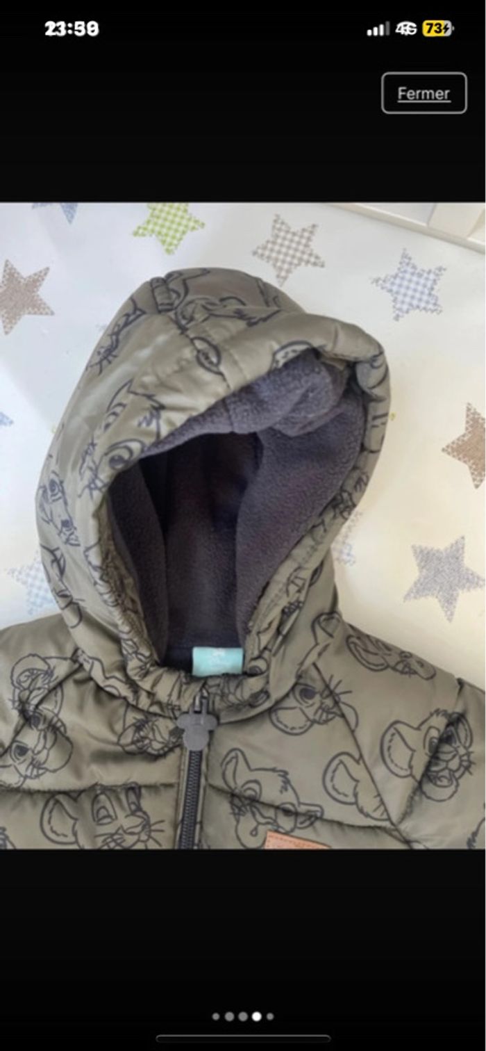 Doudoune simba kaki 6 mois - photo numéro 4