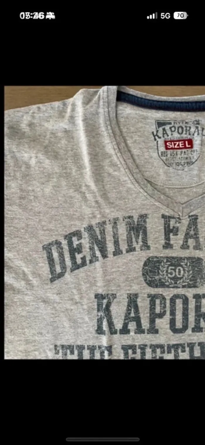 Tee-shirt homme Kaporal - photo numéro 3