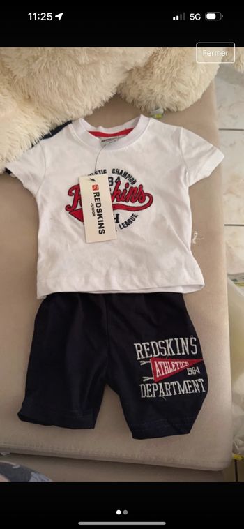 Ensemble short Redskin’s garçon