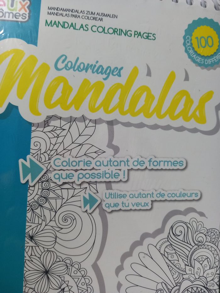 2 livres coloriages Mandala - photo numéro 4