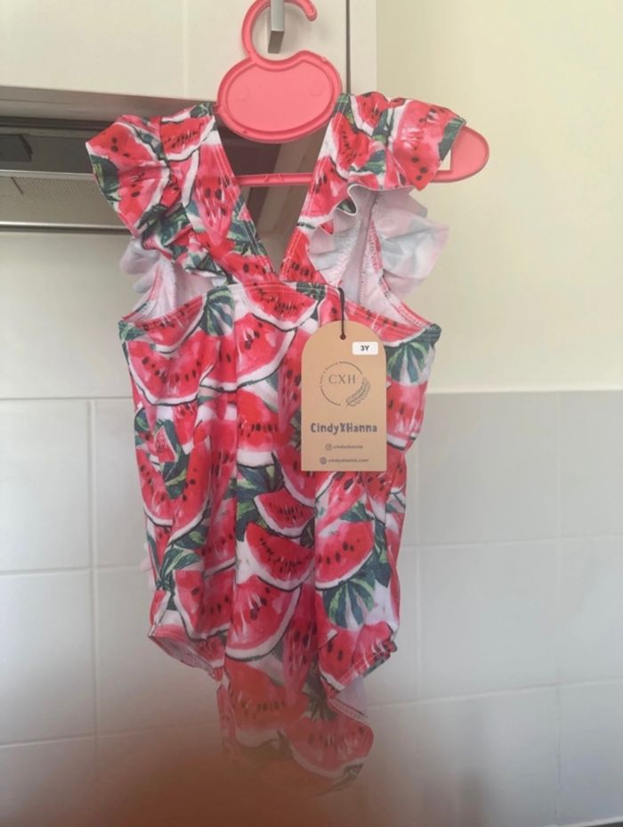 Maillot de Bain motif pasteque - photo numéro 2