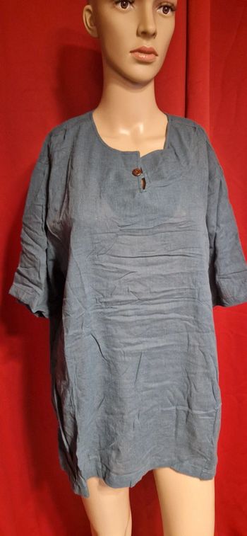 Chemise longue large type Asie taille L