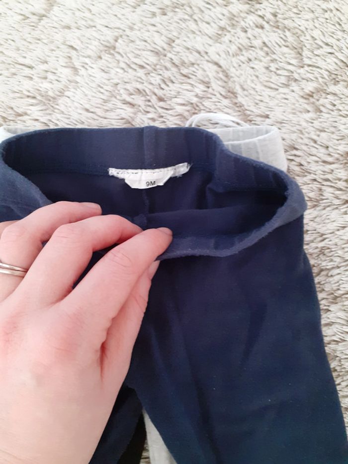 Lot de 5 leggings 6/9 mois - photo numéro 7