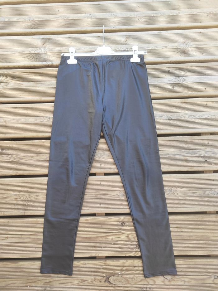 Legging effet ski noir imitation cuir – Taille M/38 – No excuse – Très Bon État