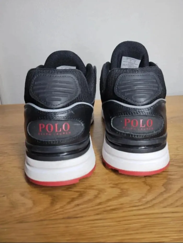Baskets Ralph Lauren noire - photo numéro 4