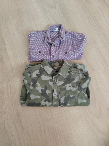 Lot de chemises 4ans