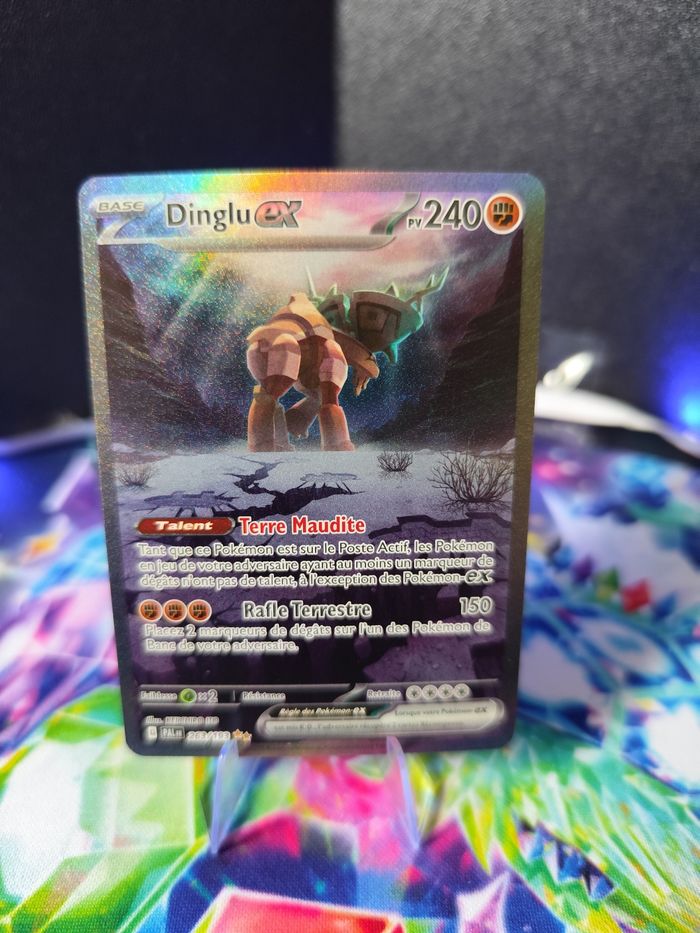 Carte pokémon neuve 🇨🇵 Dinglu Ex 263/193 Évolution à Paldéa - photo numéro 2