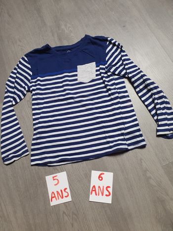 Maillot t-shirt 5/6ans