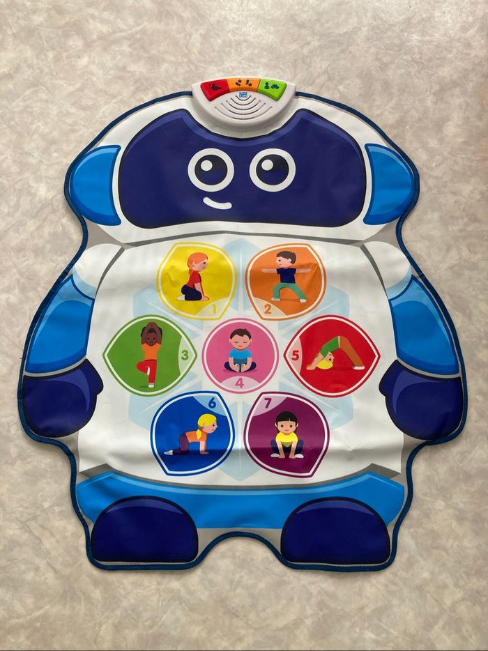 Tapis yoga interactif