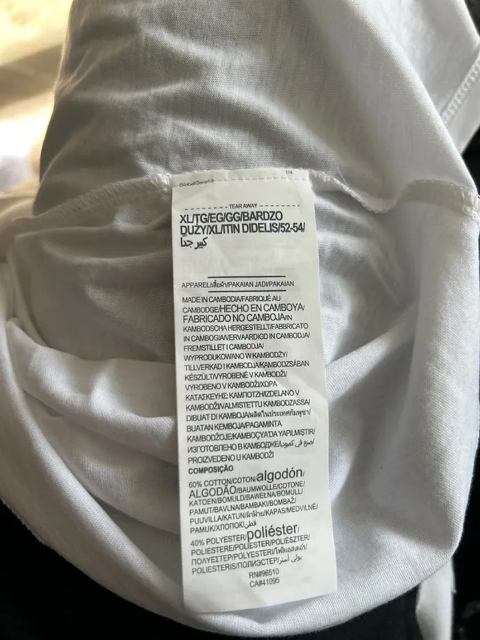 T-shirt Blanc Under Armour XL - photo numéro 6